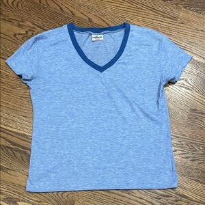 Firehouse Heathered Blue V-Neck T-Shirt